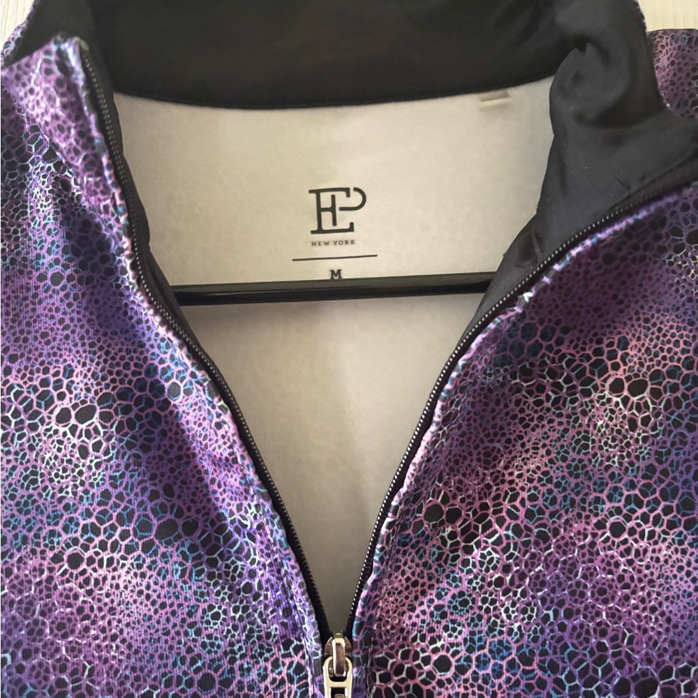 EP golf dress size M.  Side pockets & quarter zipper neckline - Picture 3 of 7